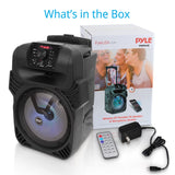 CLEARANCE - PYLE PPHP844B Rechargeable Bluetooth Portable PA Speaker