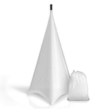 SALE - PYLE PSCRIM3 DJ Speaker Light Stand Scrim, Mountable, for Tripod Stands, 3 Sided in Black or White