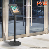 CLEARANCE - PYLE PSPADLK45 Tamper-Proof Anti-Theft iPad Kiosk Safe Security Public Floor Stand, Holder, Public Display Case