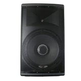 Acoustic Audio 87-4515 15" 1000w Rechargeable Powered Speaker w/ 2 Wireless Microphones
