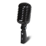 PYLE PDMICR42BK Classic Retro Vintage Style Dynamic Microphone with 16ft Cable - Black