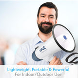 PYLE PMP45R Professional Megaphone With Recording, Detachable Microphone & Rechargeable battery