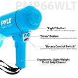 Pyle Pmp66Wlt Waterproof 40 Watt Megaphone W/ Built-In Led Light