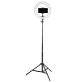 3 Colour 10-inch LED Ring Light with Tripod Stand / Removable Selfie Stick
