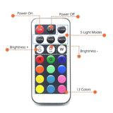 CLEARANCE - Submersible LED Tea Light with Remote, 13 Colour Options - 10 pcs